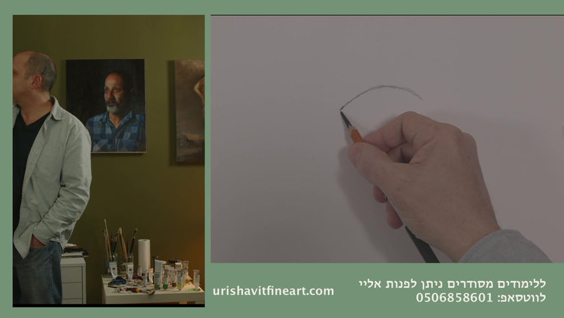 אומנות הציור פרק 9 – איך לצייר עין